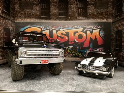 Adesivo murale garage - , scala