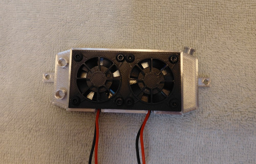 Radiatore doppia ventola scala