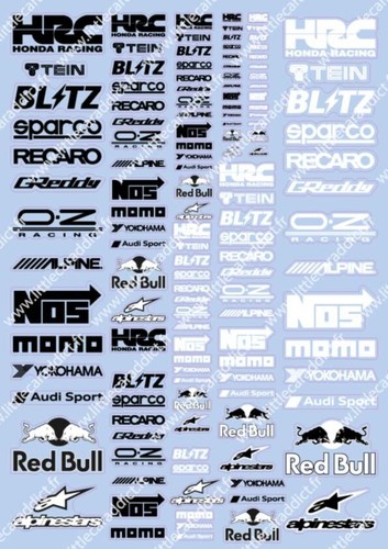 Planches sponsors divers